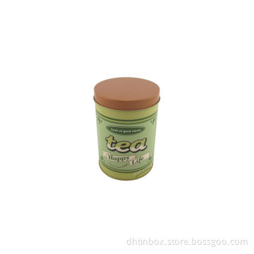 tea storage tin, matcha canister, tea container